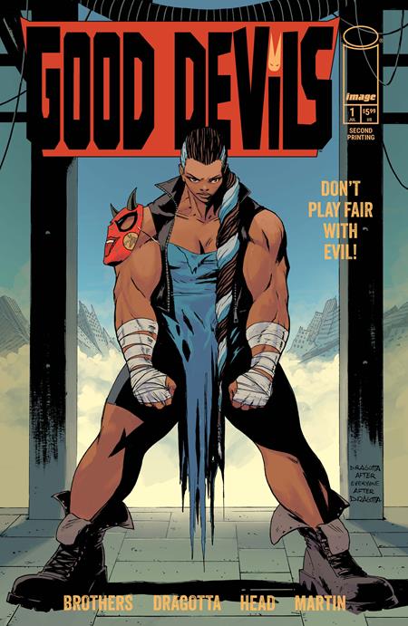 GOOD DEVILS DONT PLAY FAIR WITH EVIL (ONE SHOT) 2ND PTG CVR B NICK DRAGOTTA HOMAGE VAR