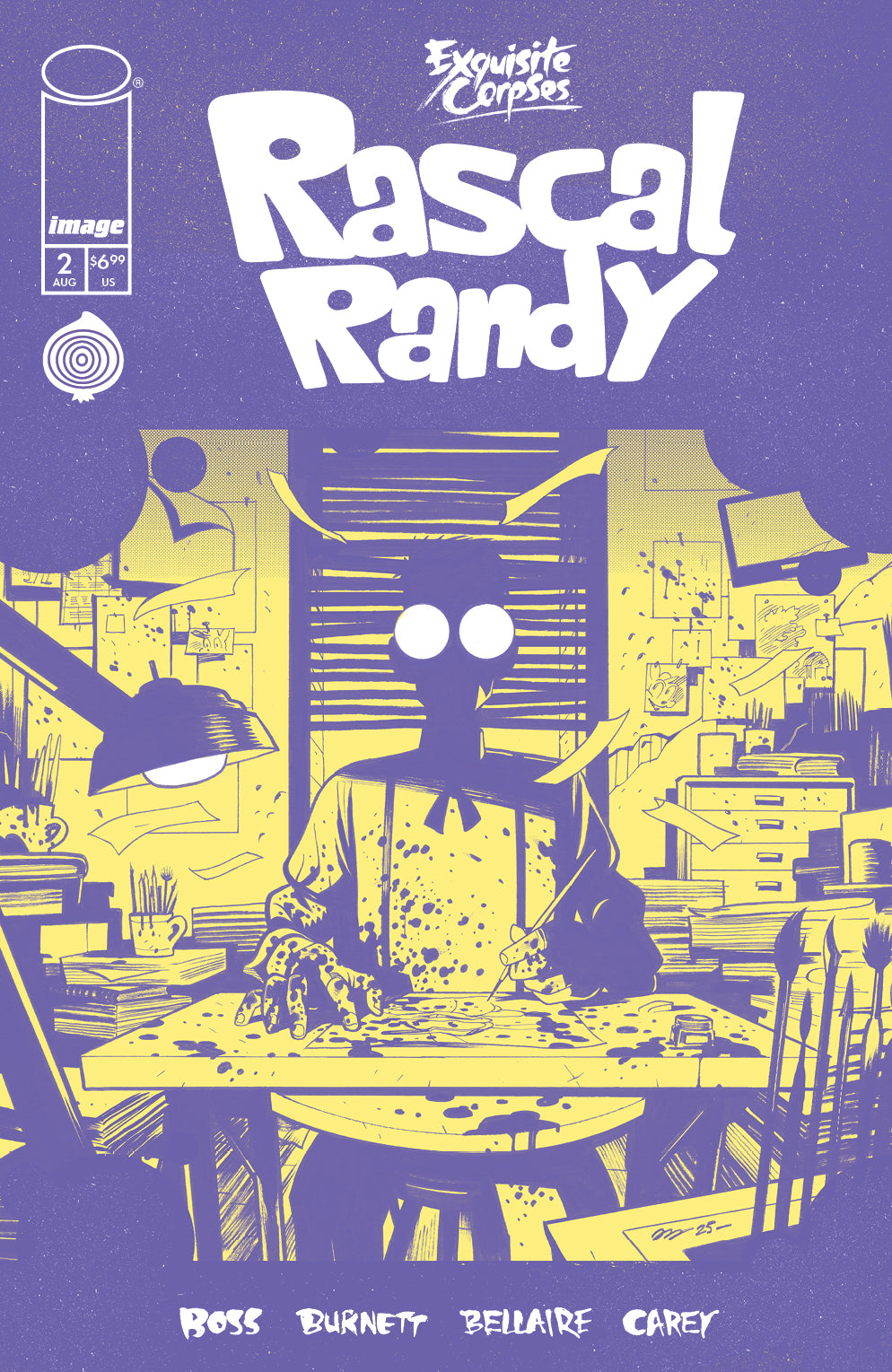 EXQUISITE CORPSES RASCAL RANDY #2 (OF 5) CVR C MICHAEL WALSH POLYBAGGED WITH COLLECTIBLE CARD VAR (MR)