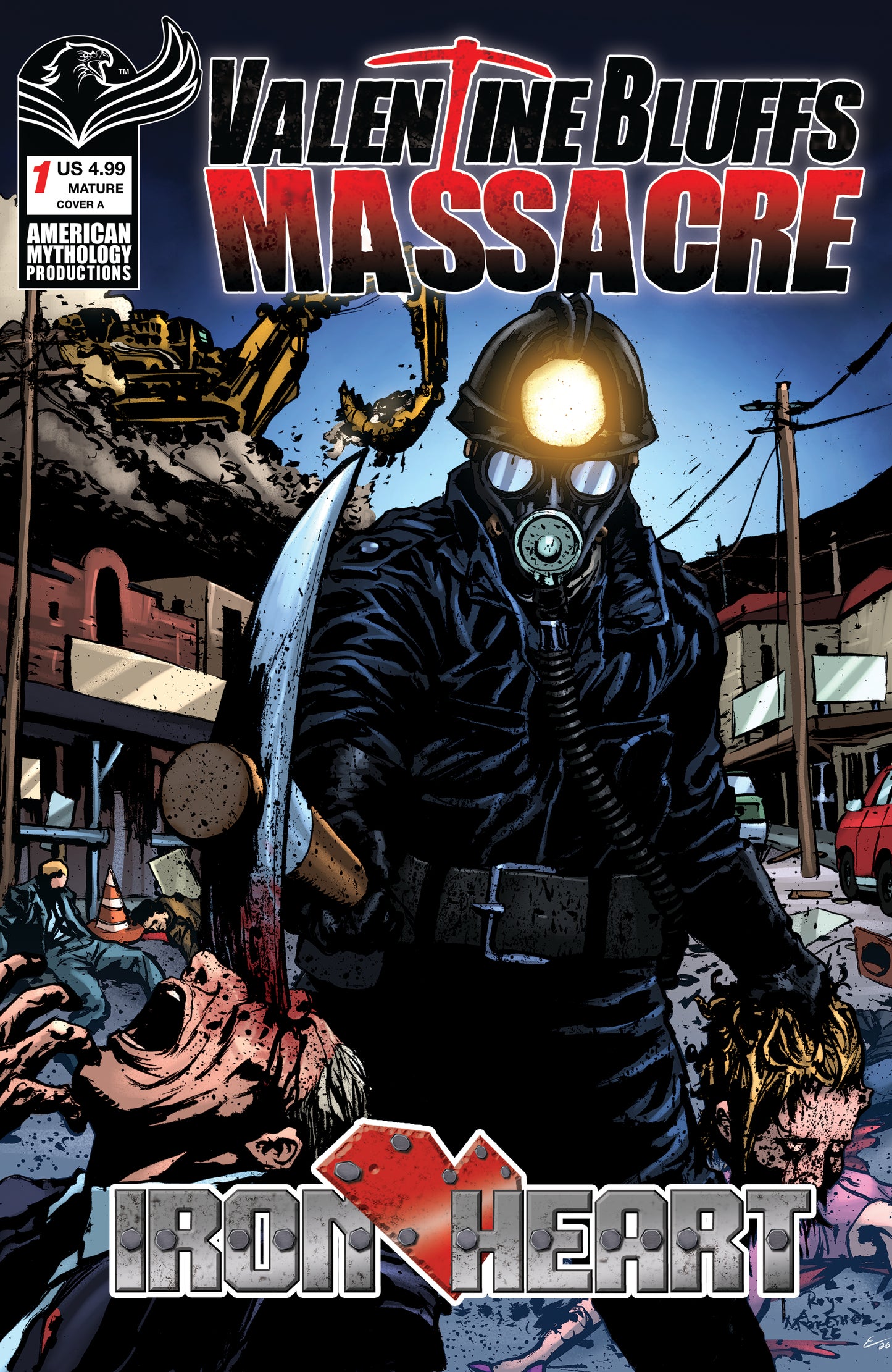 VALENTINE BLUFFS MASSACRE IRON HEART #1 (OF 2) CVR A ROY ALLAN MARTINEZ (MR)