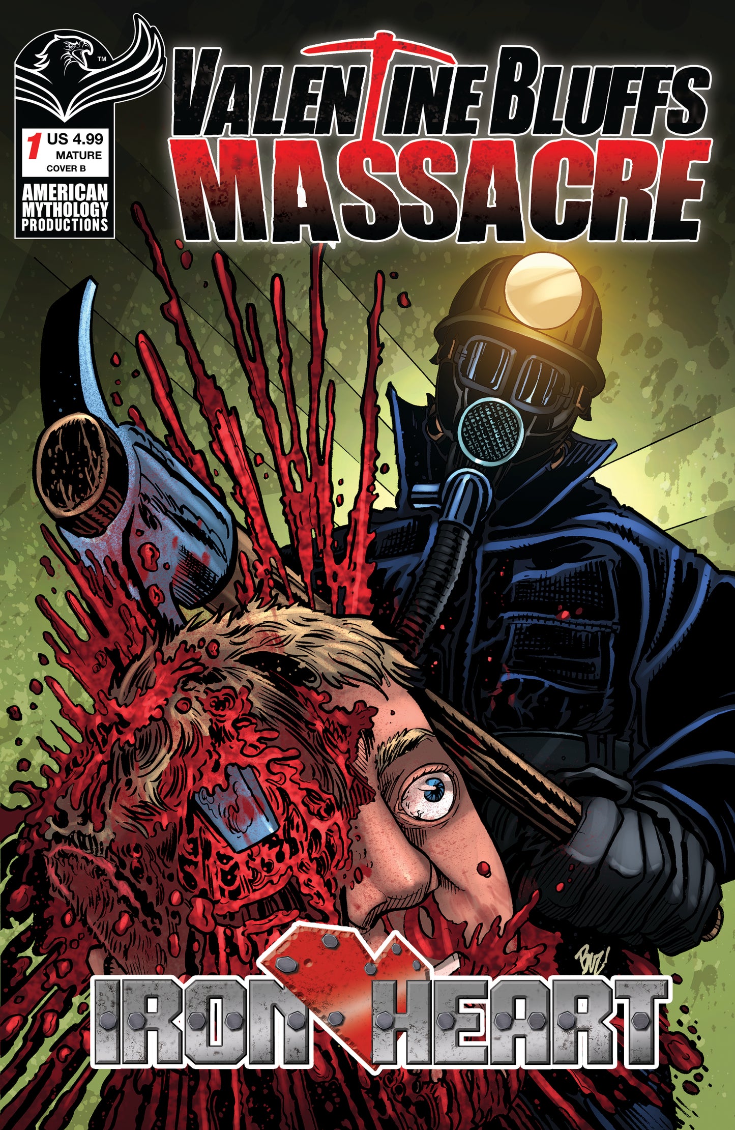 VALENTINE BLUFFS MASSACRE IRON HEART #1 (OF 2) CVR B BUZ HASSON VAR (MR)