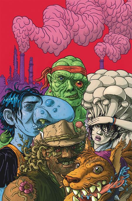 TOXIC CRUSADERS #1 (OF 5) CVR D TRISTAN WRIGHT EXCLUSIVE TRADING CARD BY MATT BORS VARIANT (MR)