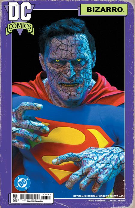 BATMAN SUPERMAN WORLDS FINEST #43 CVR E MARK SPEARS CARD STOCK VARIANT