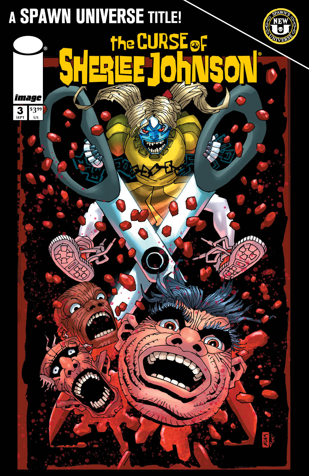 SPAWN THE CURSE OF SHERLEE JOHNSON #3 CVR C FRANK MILLER VARIANT