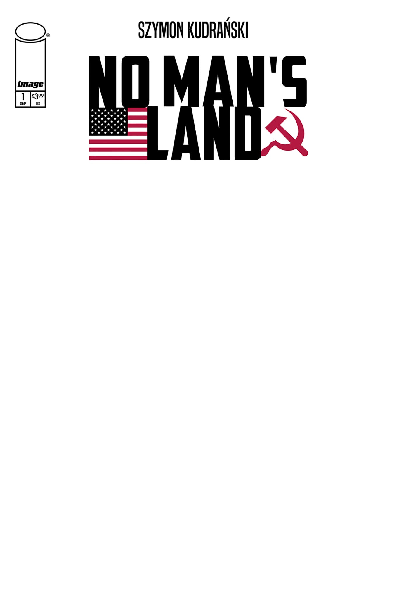 NO MANS LAND #1 (OF 4) CVR G BLANK SKETCH VARIANT