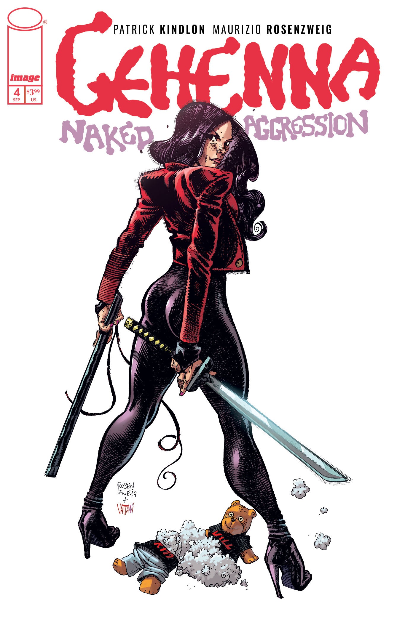 GEHENNA NAKED AGGRESSION #4 (OF 4) CVR A MAURIZIO ROSENZWEIG
