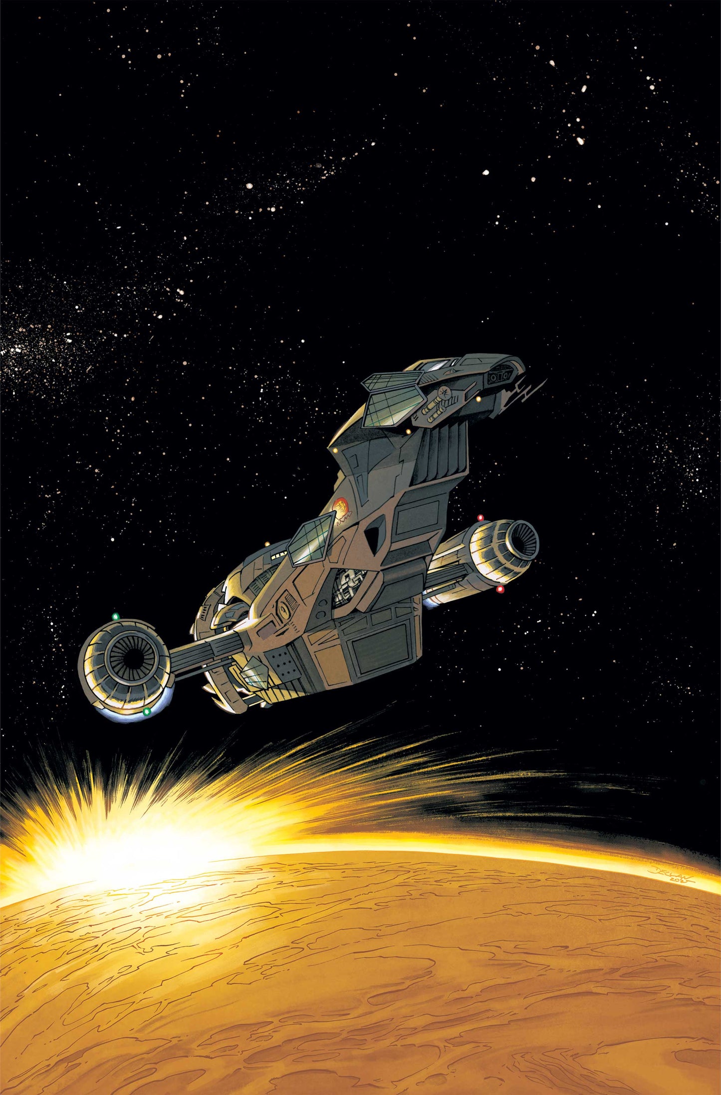 FIREFLY #1 CVR K DECLAN SHALVEY METAL PREMIUM VAR