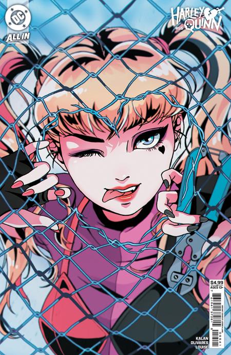 HARLEY QUINN #55 CVR D JESSICA LUNA CARD STOCK VAR