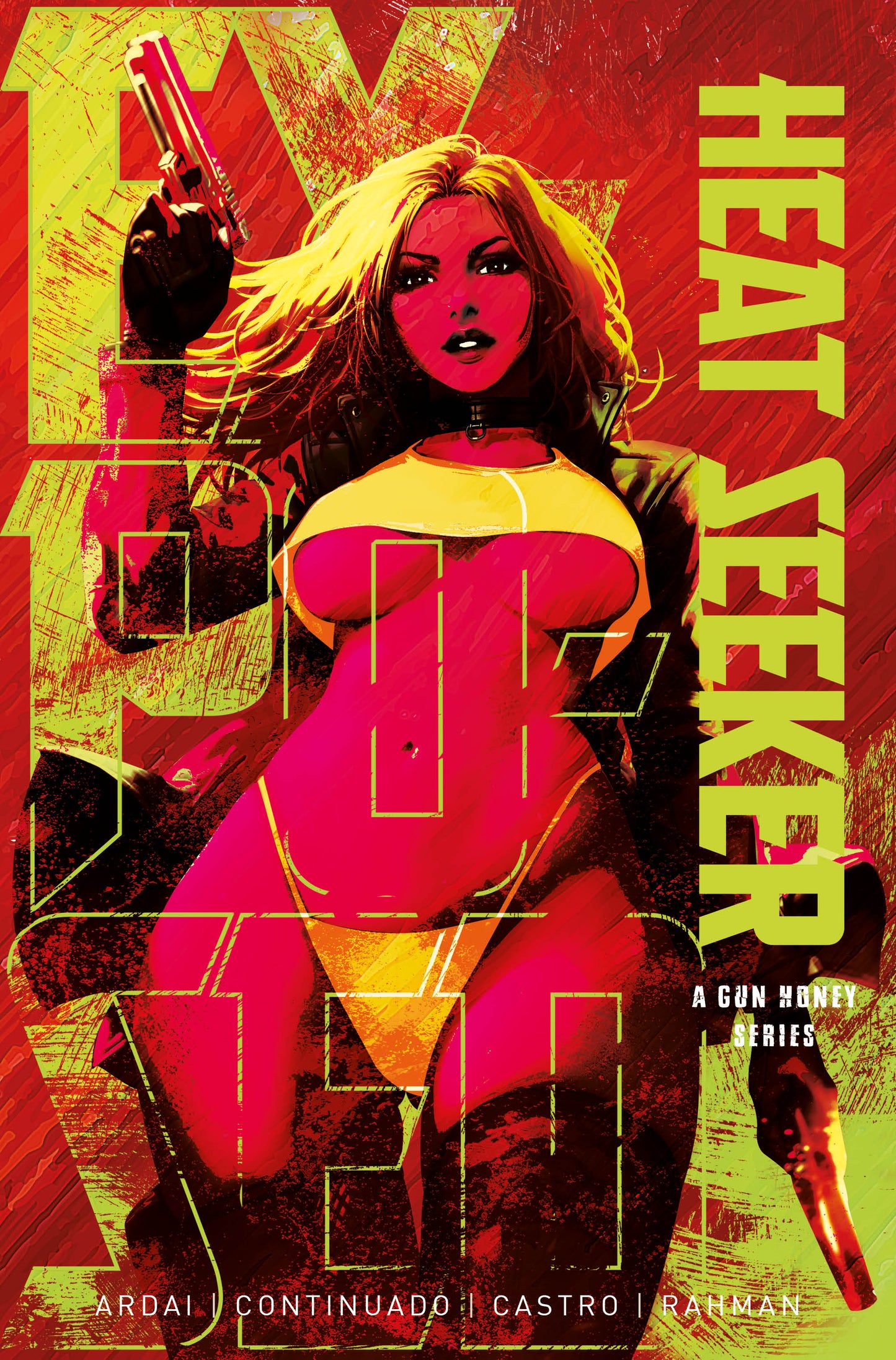 HEAT SEEKER EXPOSED A GUN HONEY SERIES #2 (OF 4) CVR M SDCC EXCLUSIVE DERRICK CHEW COPIC VARIANT (MR) LIMITED TO 400 COPIES ALLOCATIONS MAY OCCUR