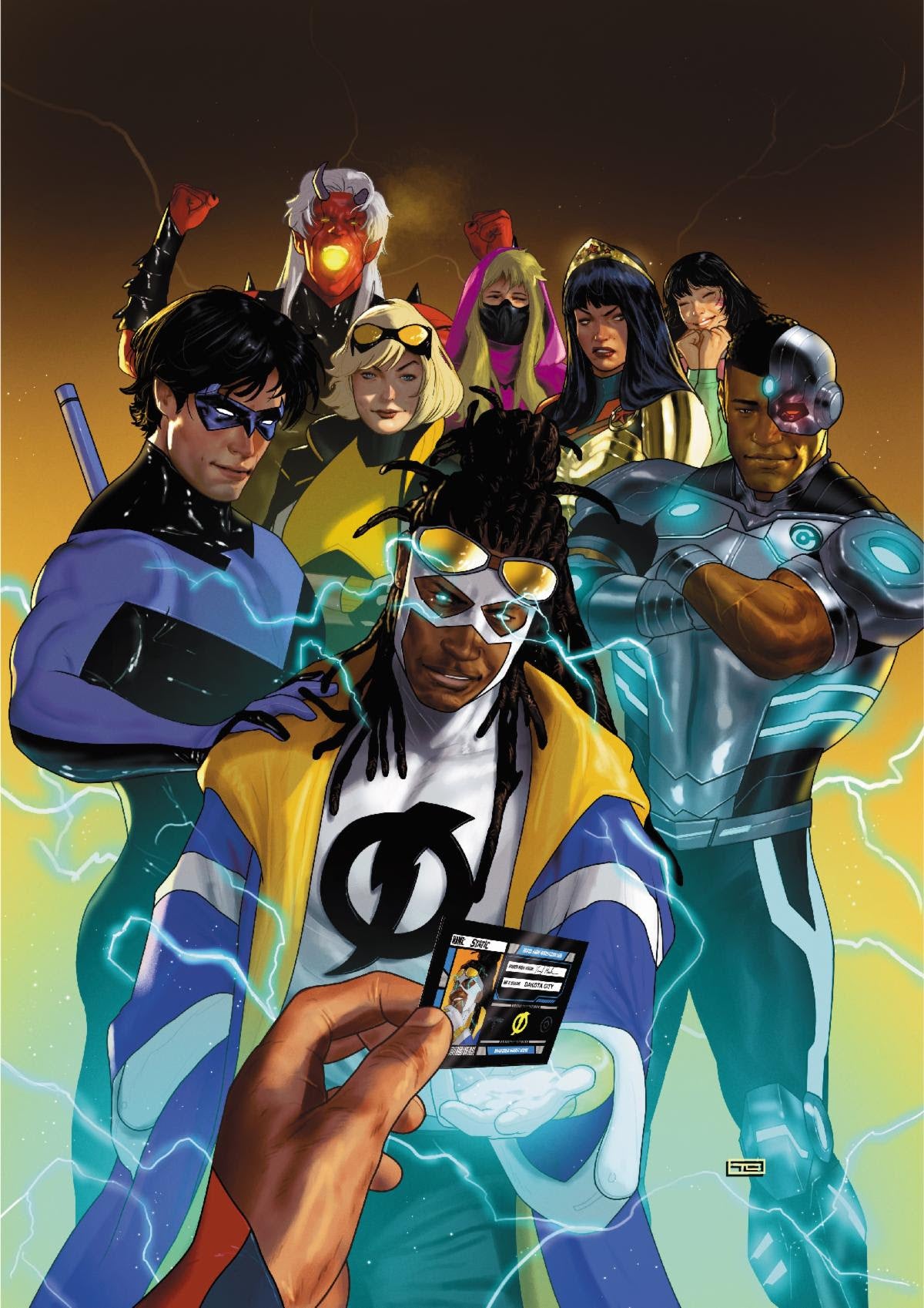 NEW TITANS #38 SECOND PRINTING CVR A TAURIN CLARKE