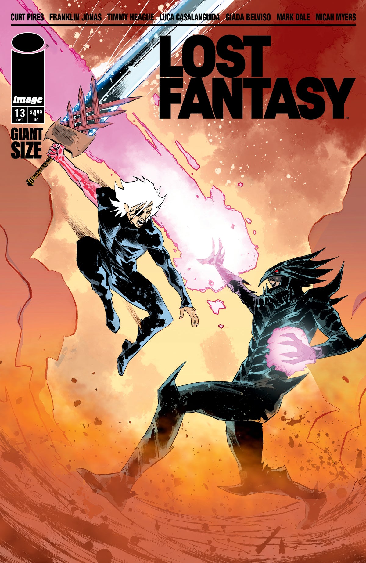 LOST FANTASY #13 CVR A LUCA CASALANGUIDA