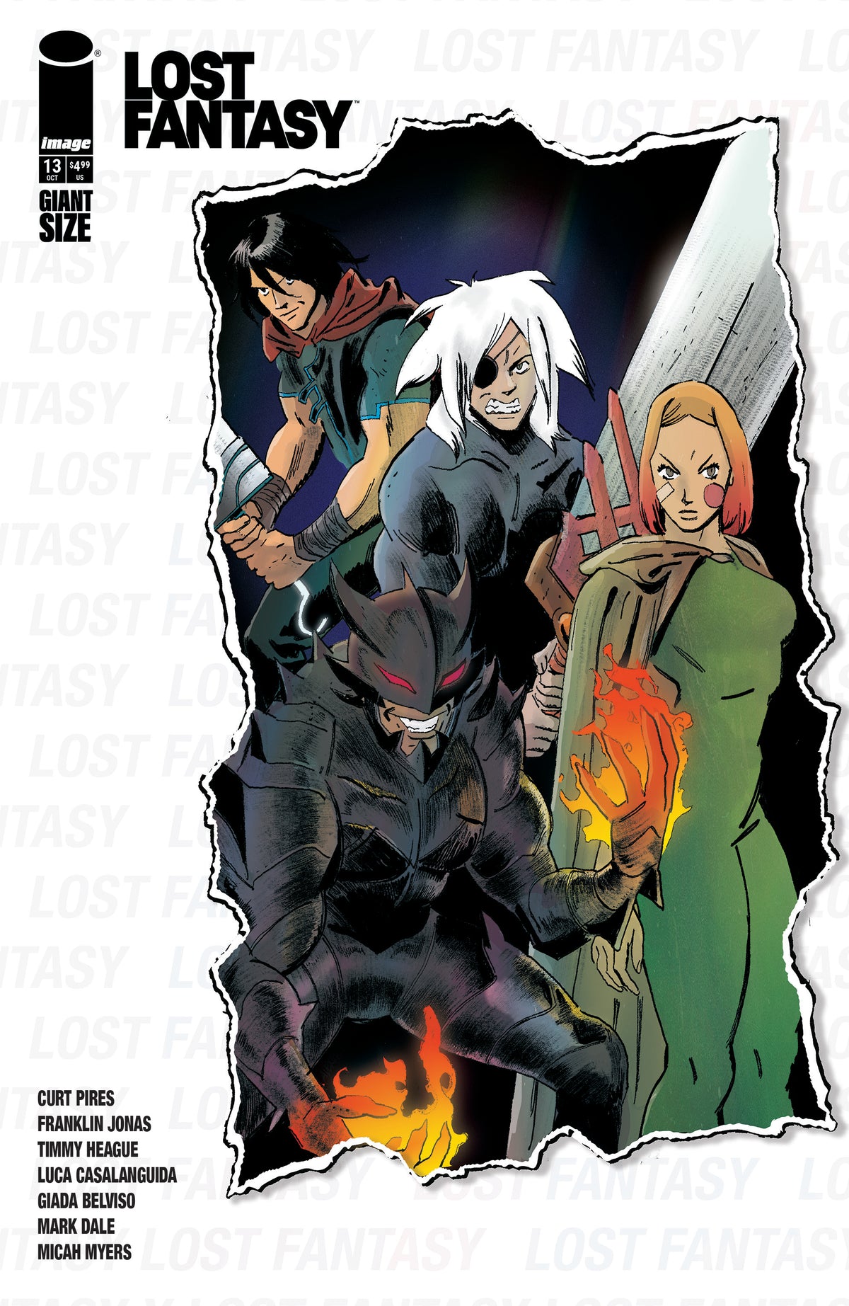 LOST FANTASY #13 CVR C ALEX DIOTTO ADVENTURER GROUP VAR