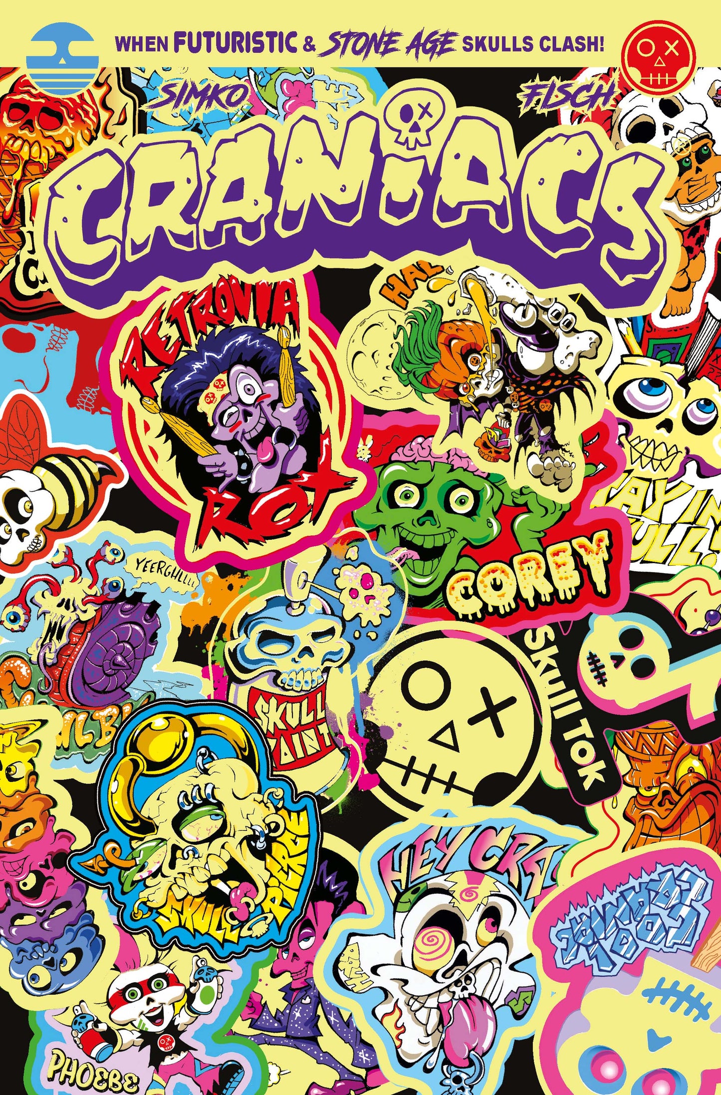 CRANIACS #3 (OF 4) CVR D JOE SIMKO GLOW IN THE DARK VAR