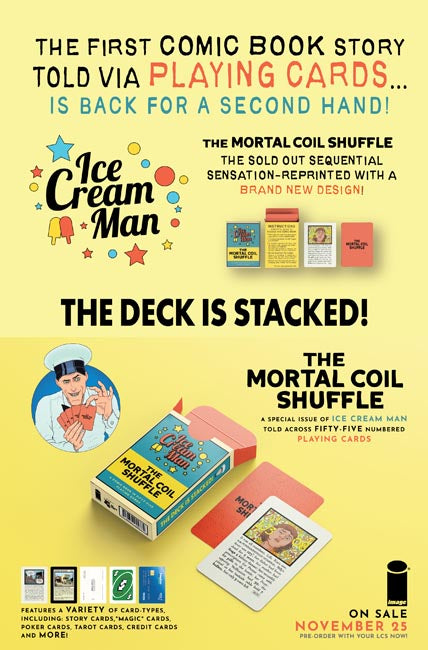 ICE CREAM MAN THE MORTAL COIL SHUFFLE CARD (NEW EDITION) (MR)