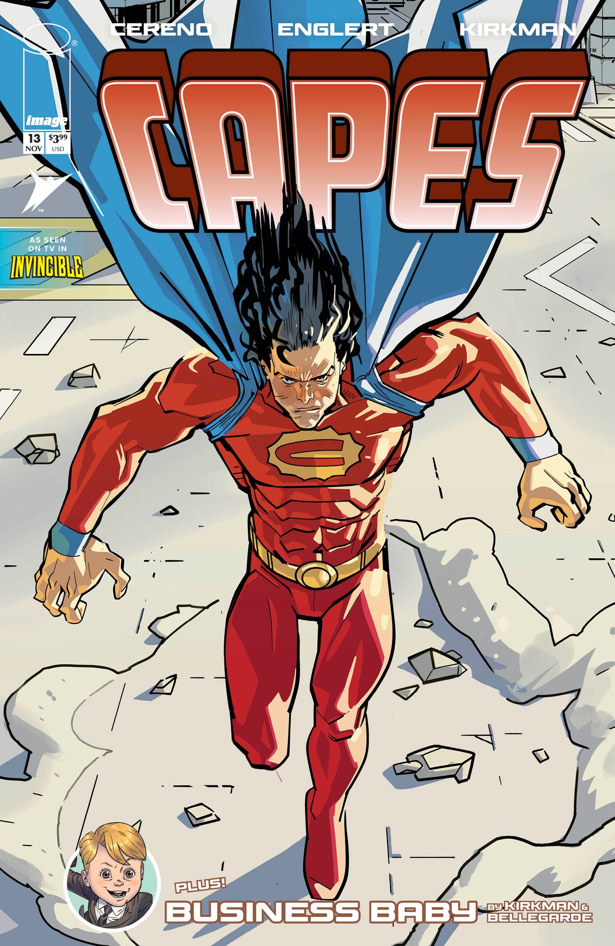 INVINCIBLE UNIVERSE CAPES #13 CVR B CONOR HUGHES VAR