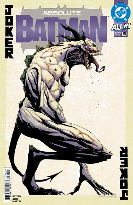 ABSOLUTE BATMAN #15 CVR A NICK DRAGOTTA