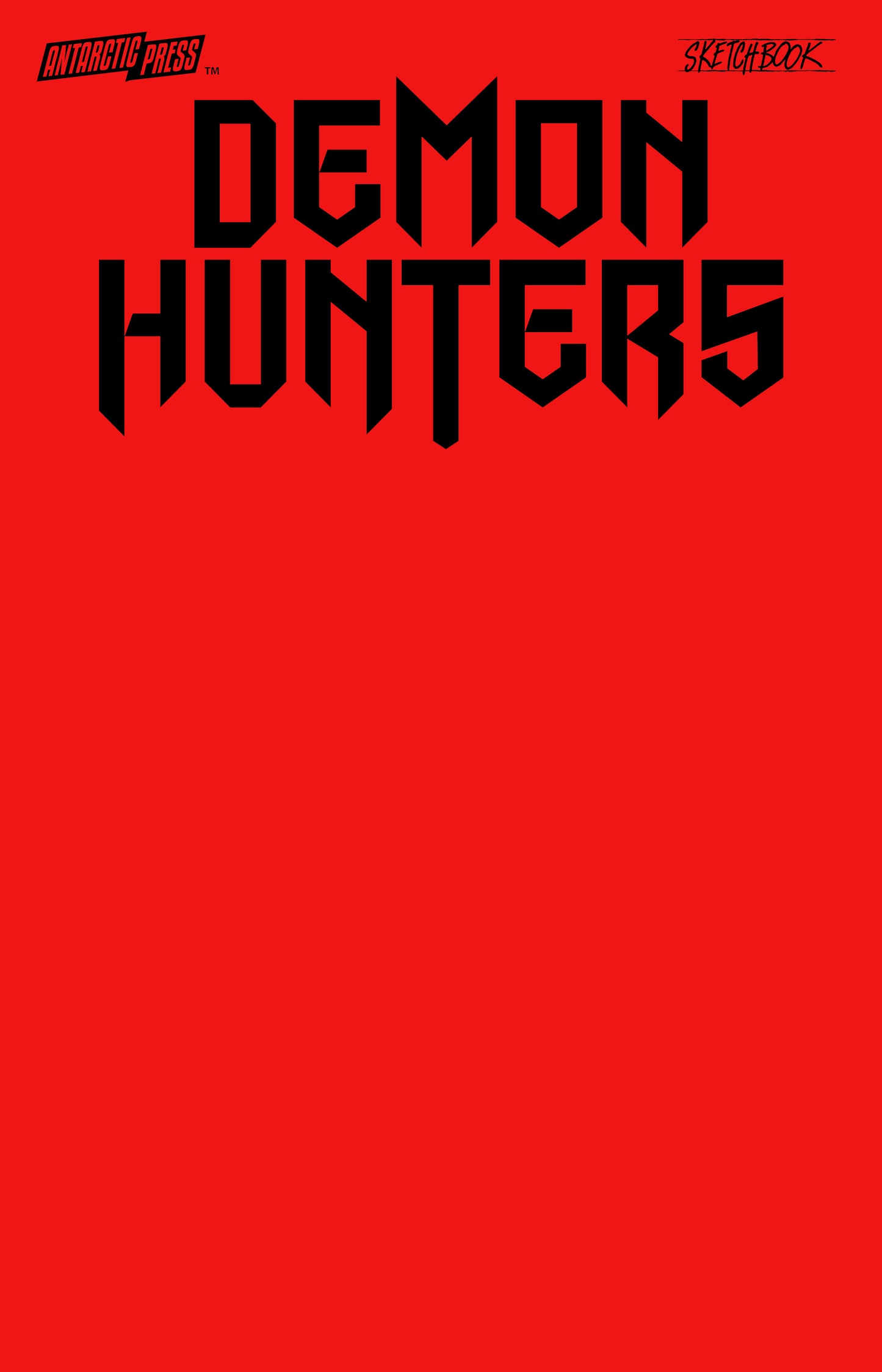 DEMON HUNTER SKETCHBOOK (ONE SHOT) BLOODLINE RED