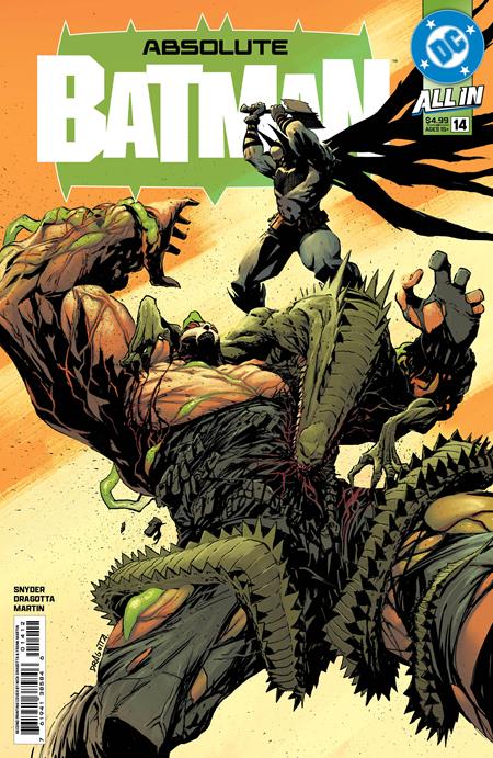 ABSOLUTE BATMAN #14 SECOND PRINTING CVR A NICK DRAGOTTA