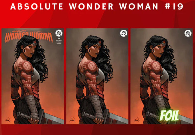 ABSOLUTE WONDER WOMAN #19 IVAN TALAVERA EXCLUSIVE VARIANT 3 PACK