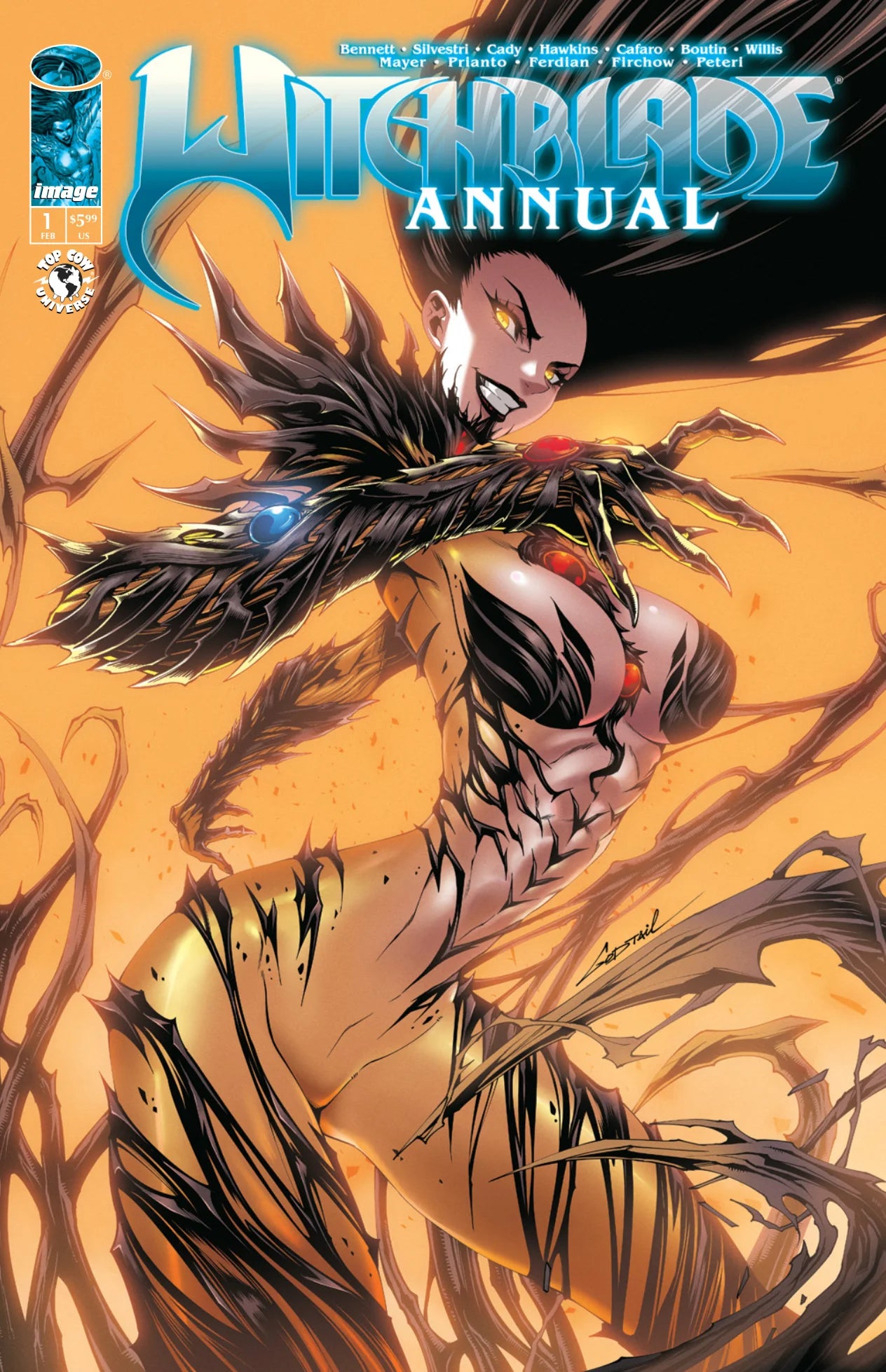 WITCHBLADE ANNUAL 2026 #1 GODTAIL TRADE DRESS VARIANT LTD 500