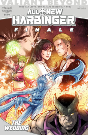 VALIANT BEYOND: ALL-NEW HARBINGER FINALE - THE WEDDING COVER A (TAMAYO)