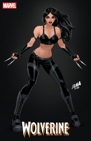 WOLVERINE #30 DAVID NAKAYAMA COLOR BLOCK BLACK VARIANT