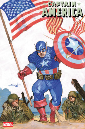 CAPTAIN AMERICA #16 JONAS SCHARF ART STYLE VARIANT