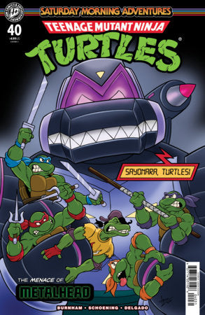 TEENAGE MUTANT NINJA TURTLES: SATURDAY MORNING ADVENTURES #40 VARIANT C (HAZOURI)