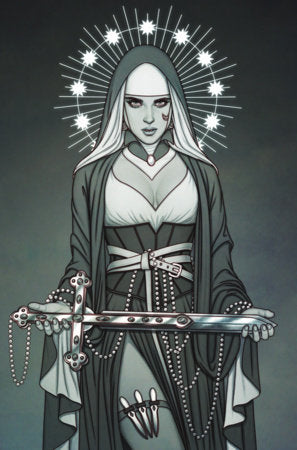 MARIAN HERETIC #1 E 1:20 BOOM 20TH ANNIVERSARY VARIANT (FULL ART, FRISON)