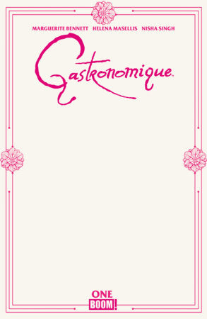 GASTRONOMIQUE #1 D BLANK SKETCH VARIANT