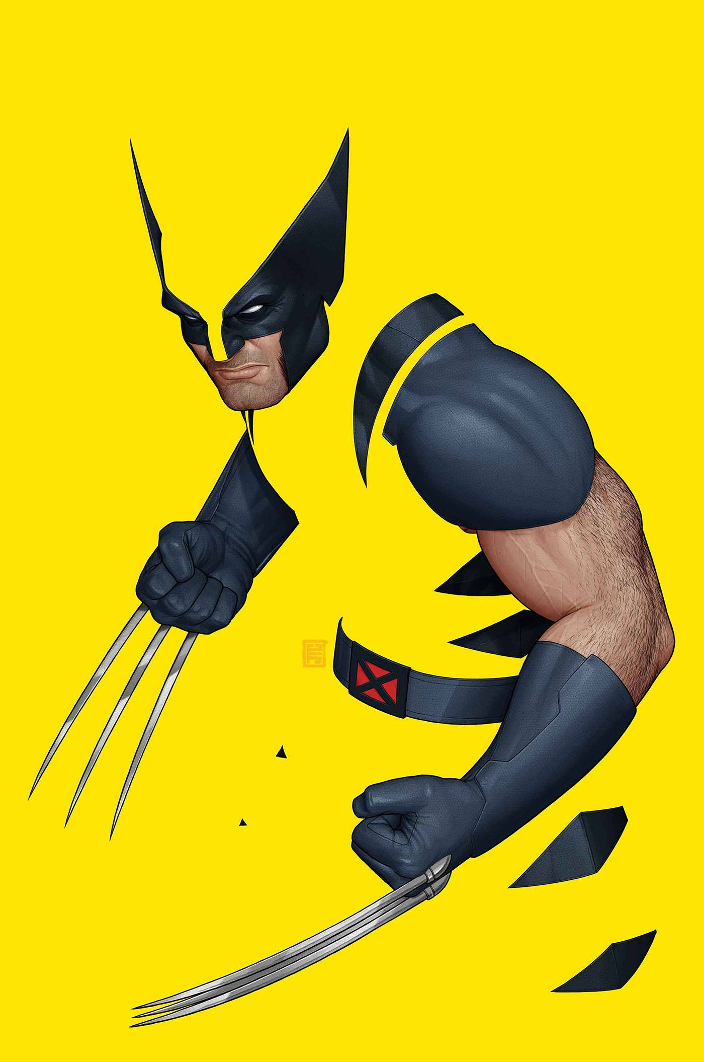 WOLVERINE #1 JTC NEGATIVE SPACE VARIANT
