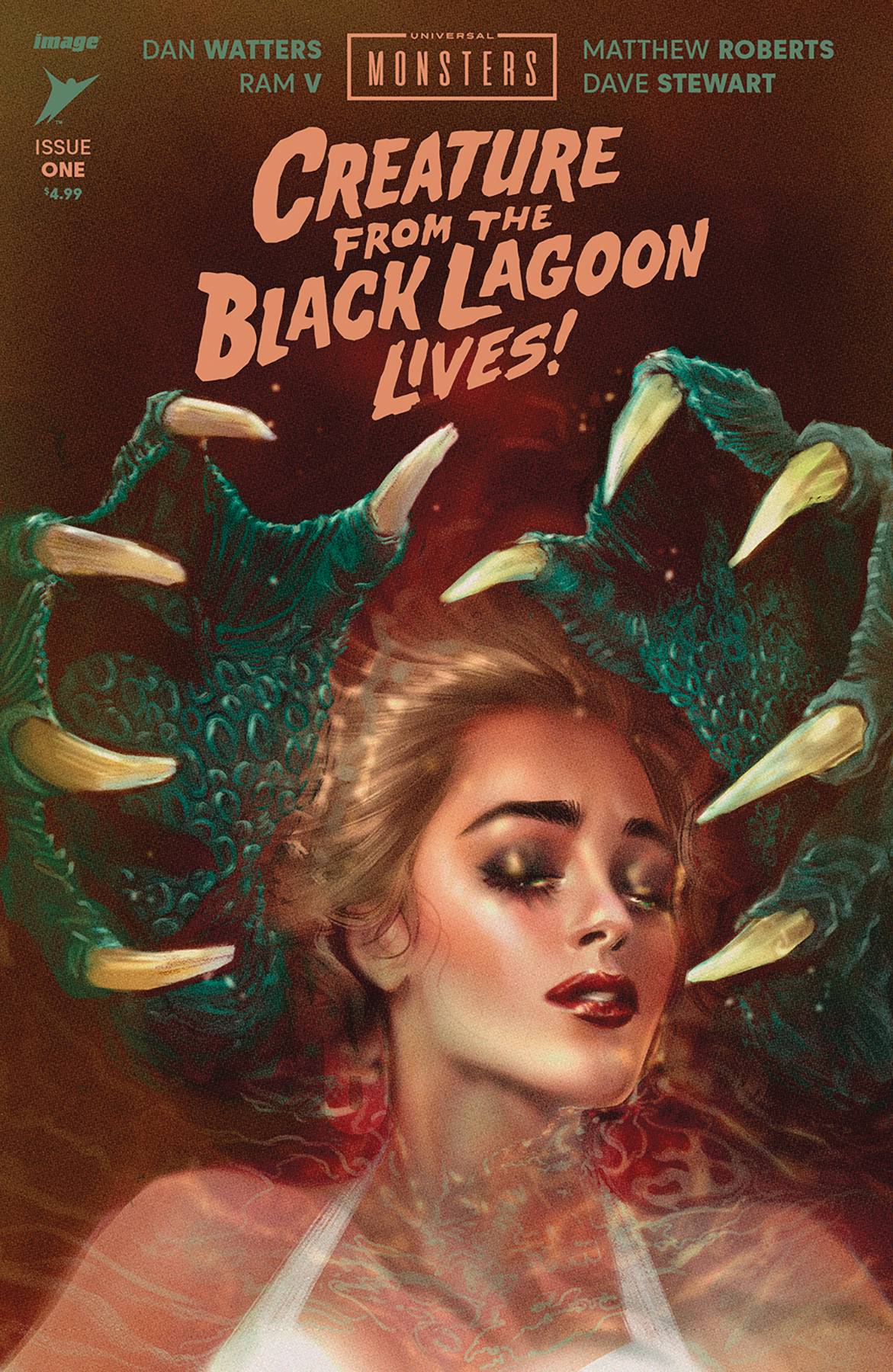 UNIVERSAL MONSTERS BLACK LAGOON #1 (OF 4) CVR E 1:50