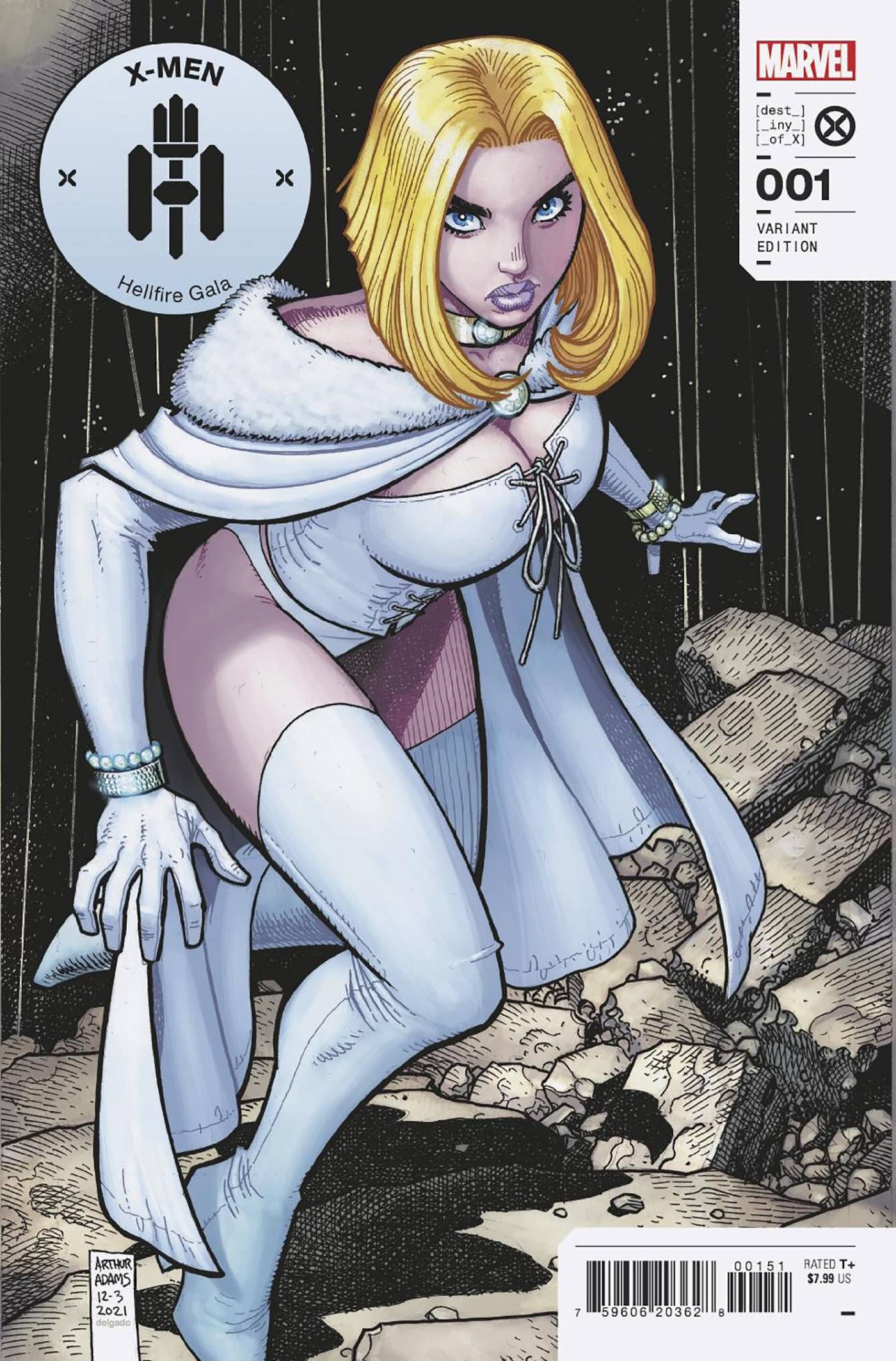 X-MEN HELLFIRE GALA #1 1:25 ARTHUR ADAMS VARIANT