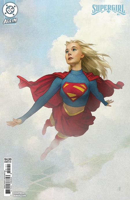SUPERGIRL #1 CVR D JOSHUA MIDDLETON CARD STOCK VARIANT