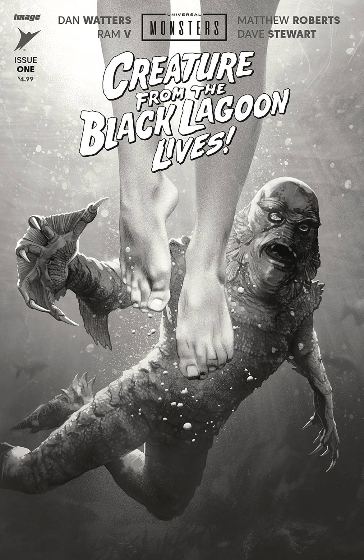 UNIVERSAL MONSTERS BLACK LAGOON #1 (OF 4) CVR D 1:25
