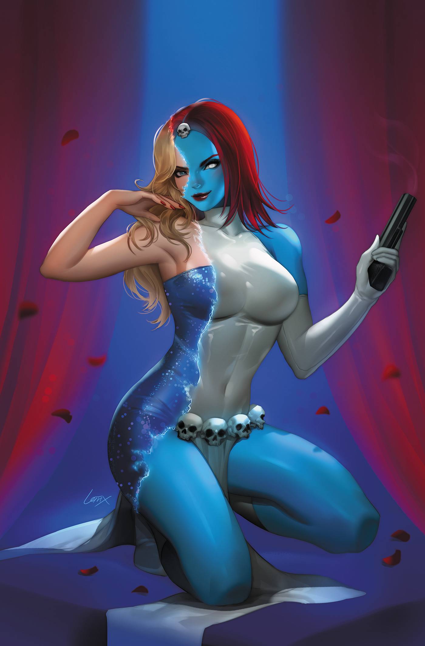 X-MEN FOREVER #1 1:100 LEIRIX MYSTIQUE VIRGIN VARIANT