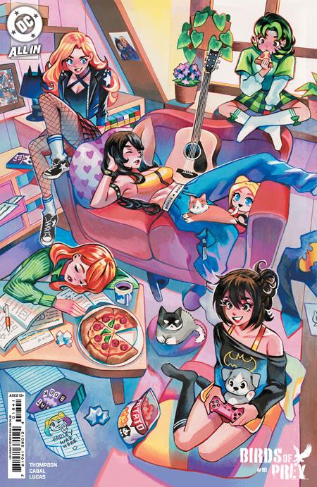 BIRDS OF PREY #18 CVR D 1:25 RIAN GONZALES CARD STOCK VARIANT