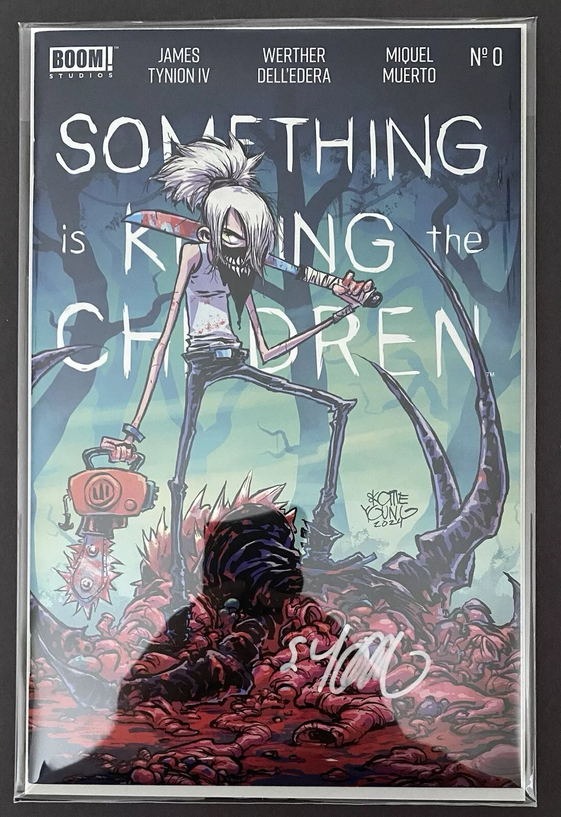 SOMETHING IS KILLING THE CHILDREN #0 SKOTTIE YOUNG EXCLUSIVE SIGNED WITH COA