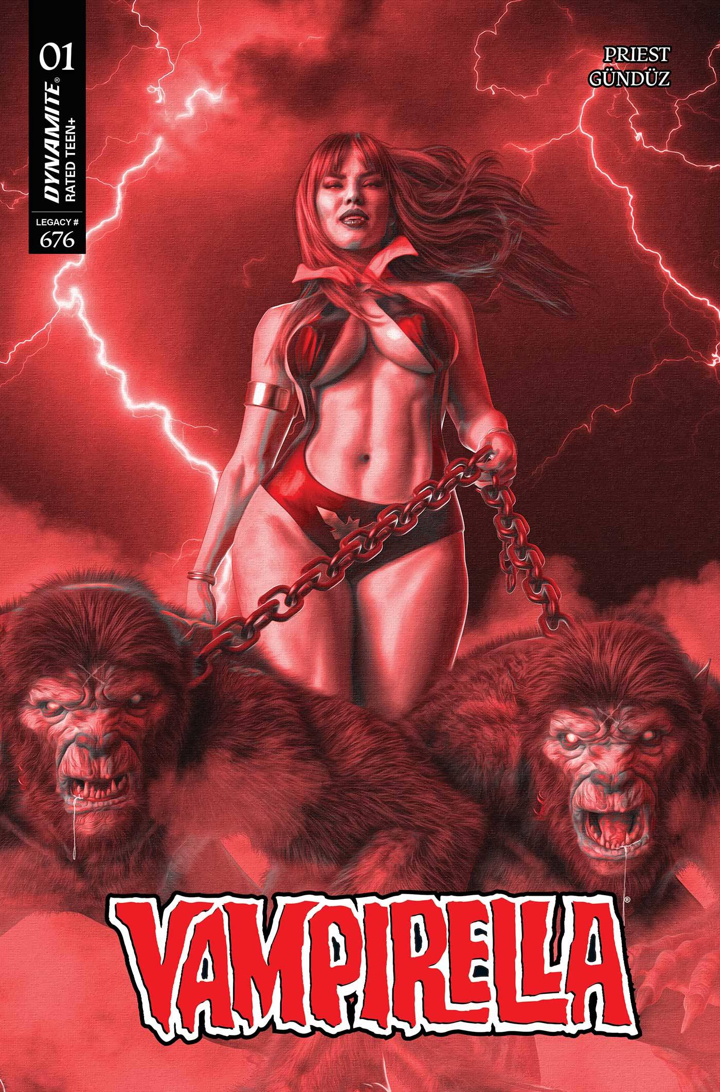 VAMPIRELLA (2025) #1 CVR ZF FOC 1:10 SPEARS RED