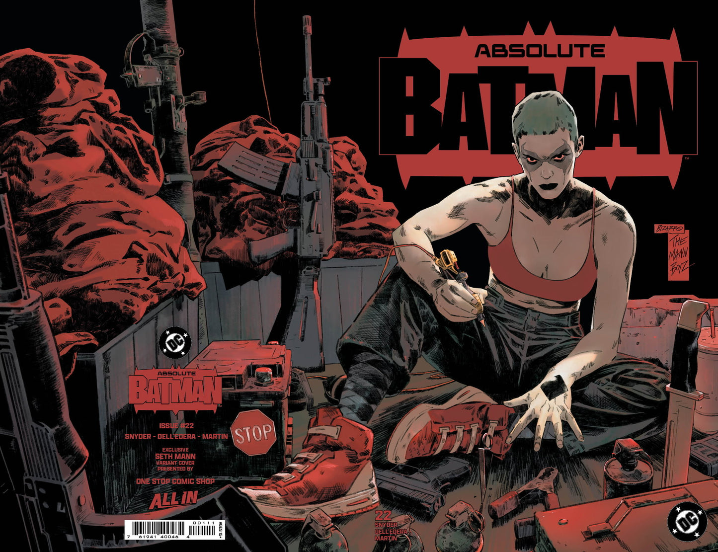 ABSOLUTE BATMAN #22 SETH MANN FOIL WRAPAROUND EXCLUSIVE PREORDER