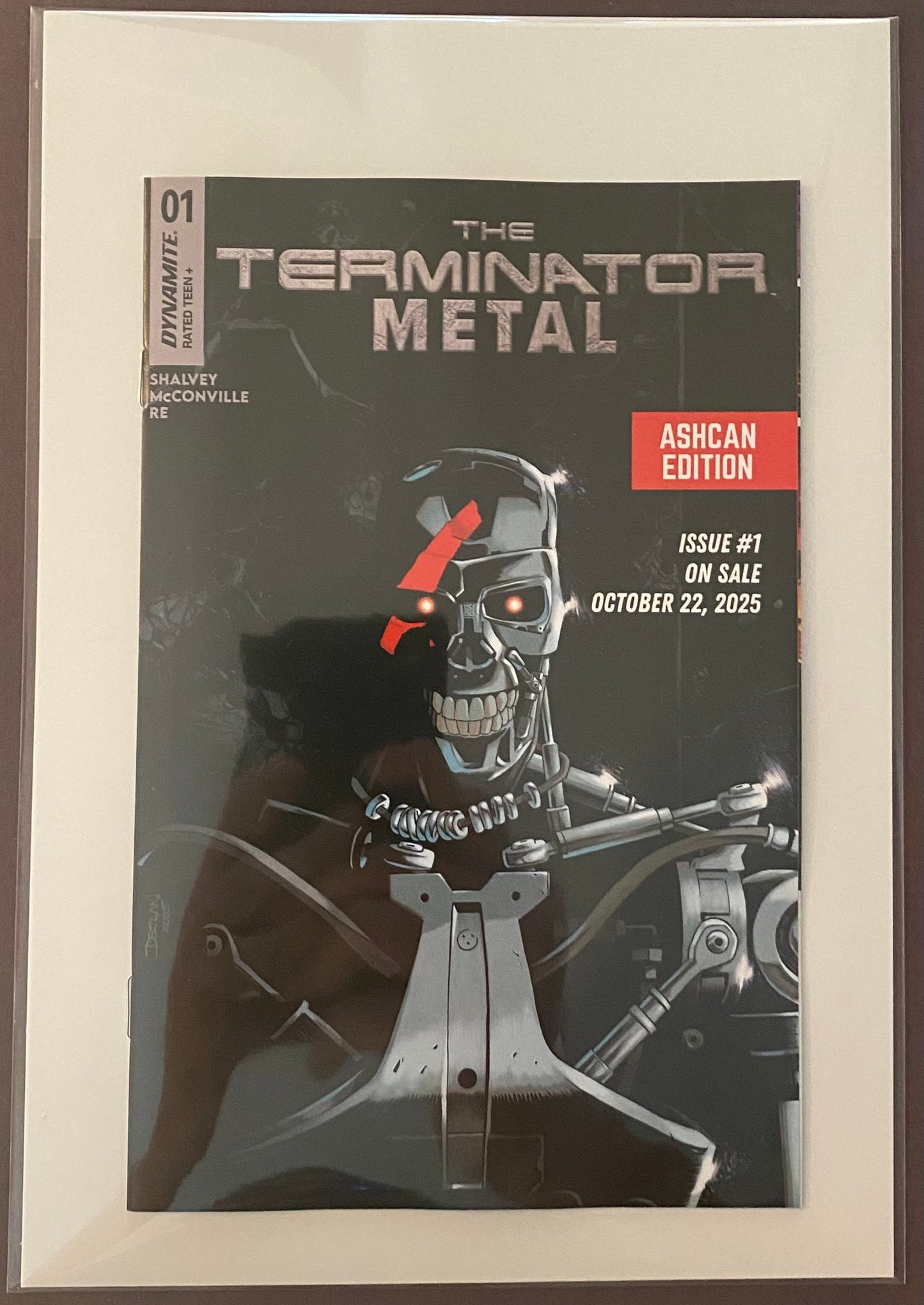 TERMINATOR METAL #1 ASHCAN