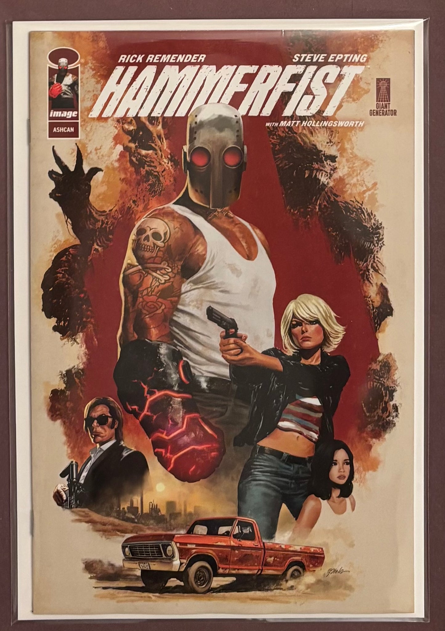 HAMMERFIST #1 ASHCAN