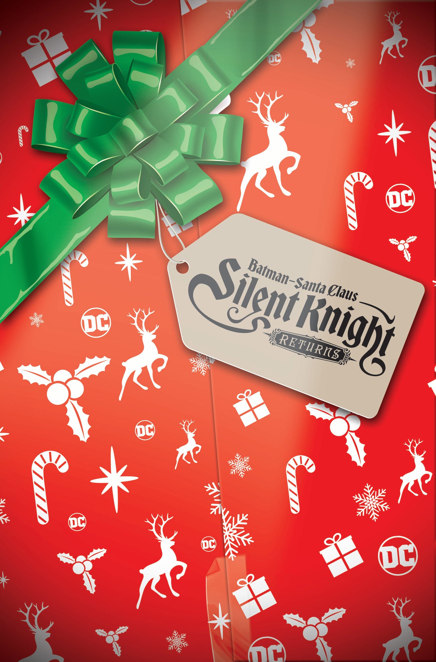 BATMAN SANTA CLAUS SILENT KNIGHT RETURNS #1 (OF 5) CVR C DAN HIPP DC HOLIDAY SURPRISE RUB AND SMELL POLYBAG VARIANT
