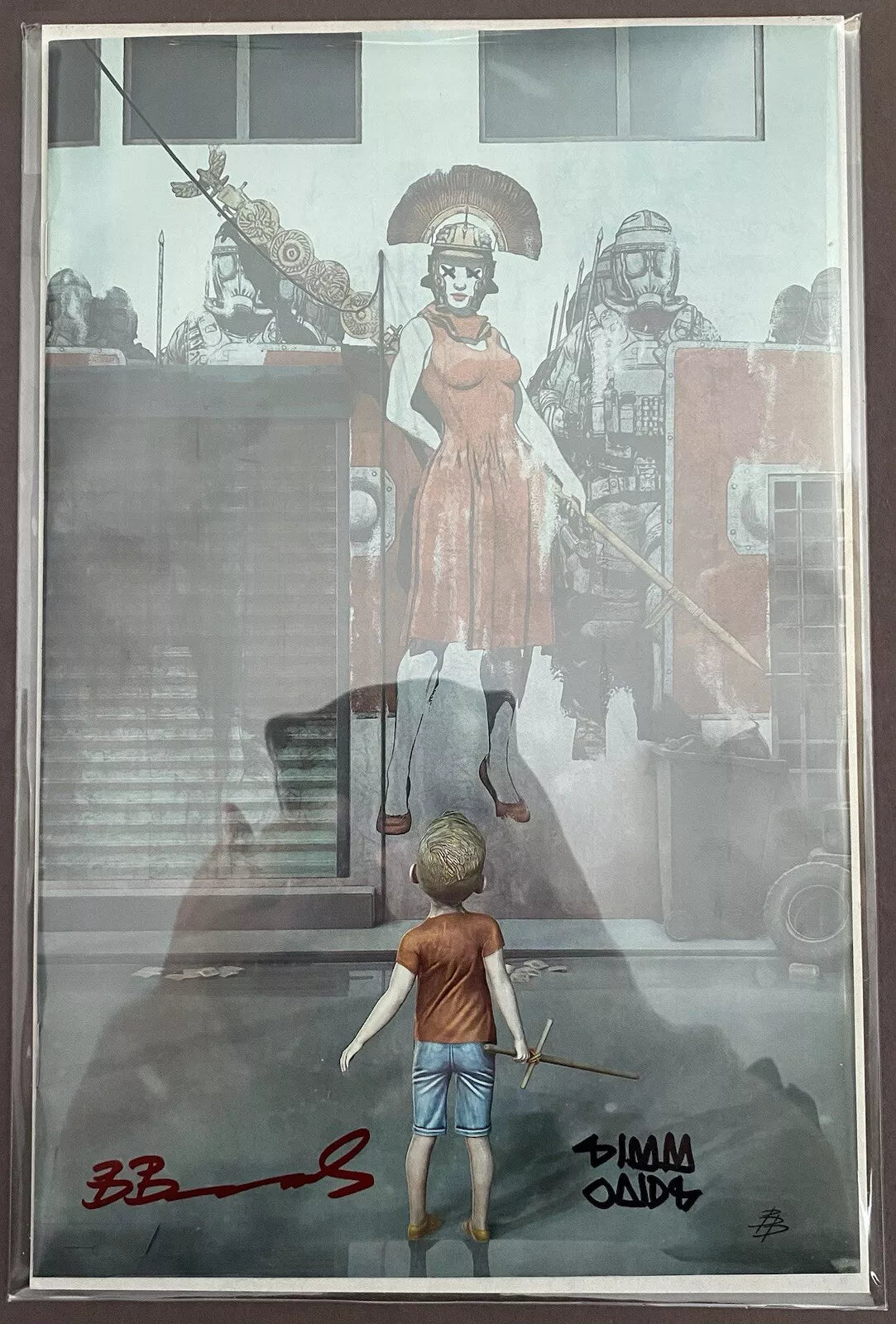 DEPARTMENT OF TRUTH #25 NYCC 2024 EXCLUSIVE BARENDS SIGNED BY BARENDS & SIMMONDS