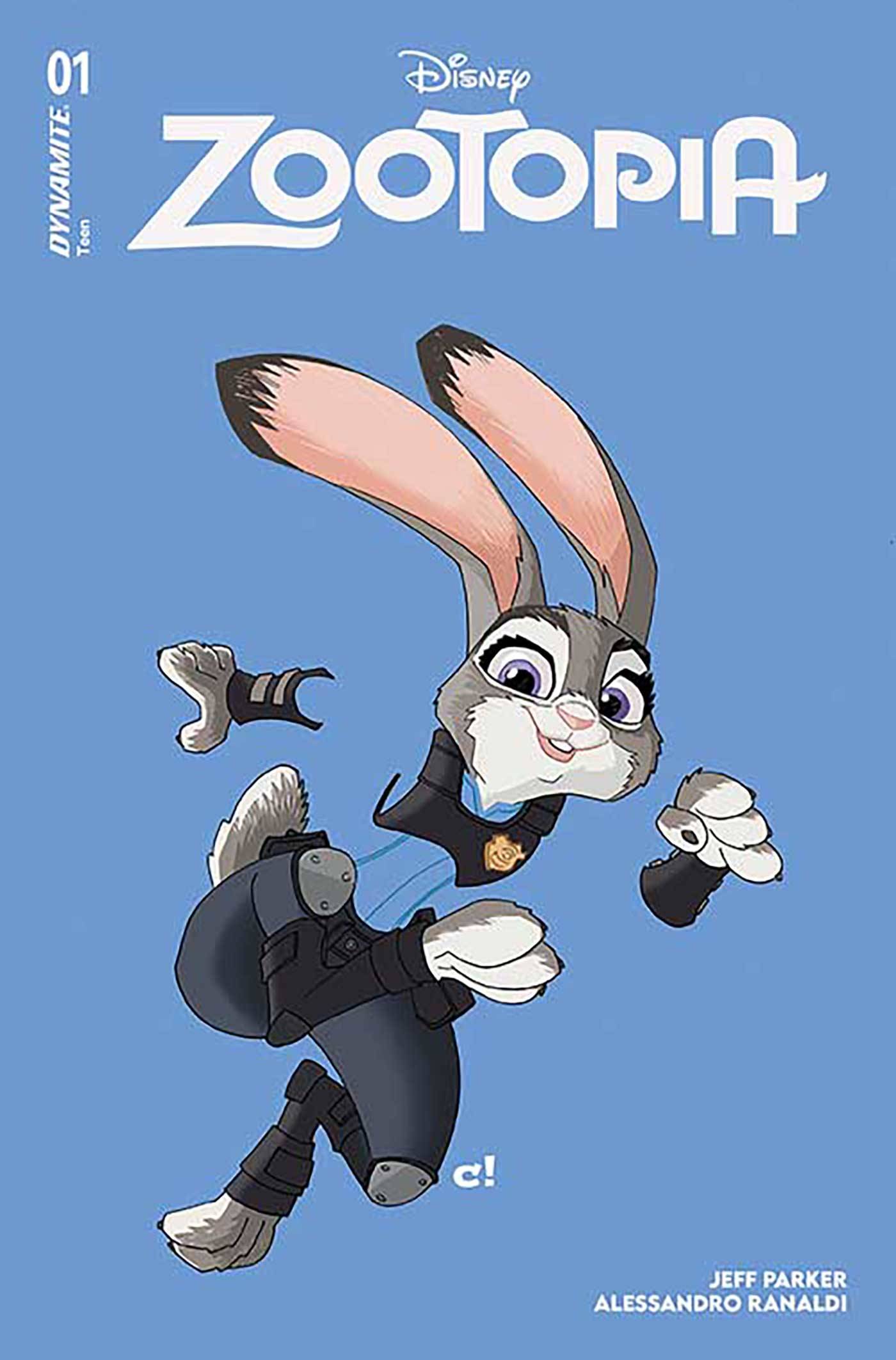 ZOOTOPIA #1 CVR T 1:5 FOC ROUSSEAU TRADE DRESS FOIL