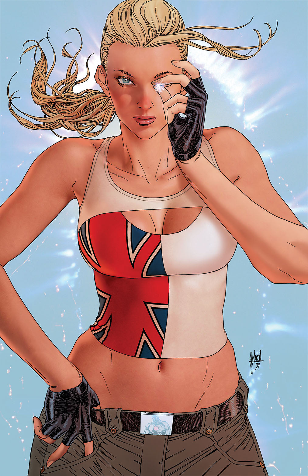 JENNY SPARKS #1 (OF 6) CVR B GUILLEM MARCH CARD STOCK VARIANT (MR)