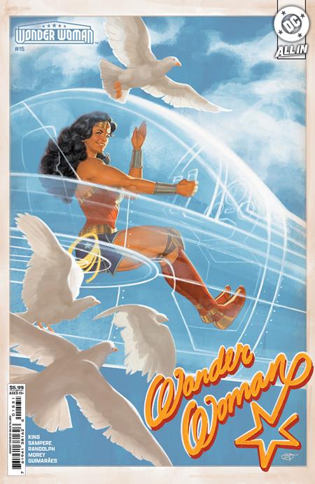 WONDER WOMAN #15 CVR C DAVID TALASKI CARD STOCK VARIANT