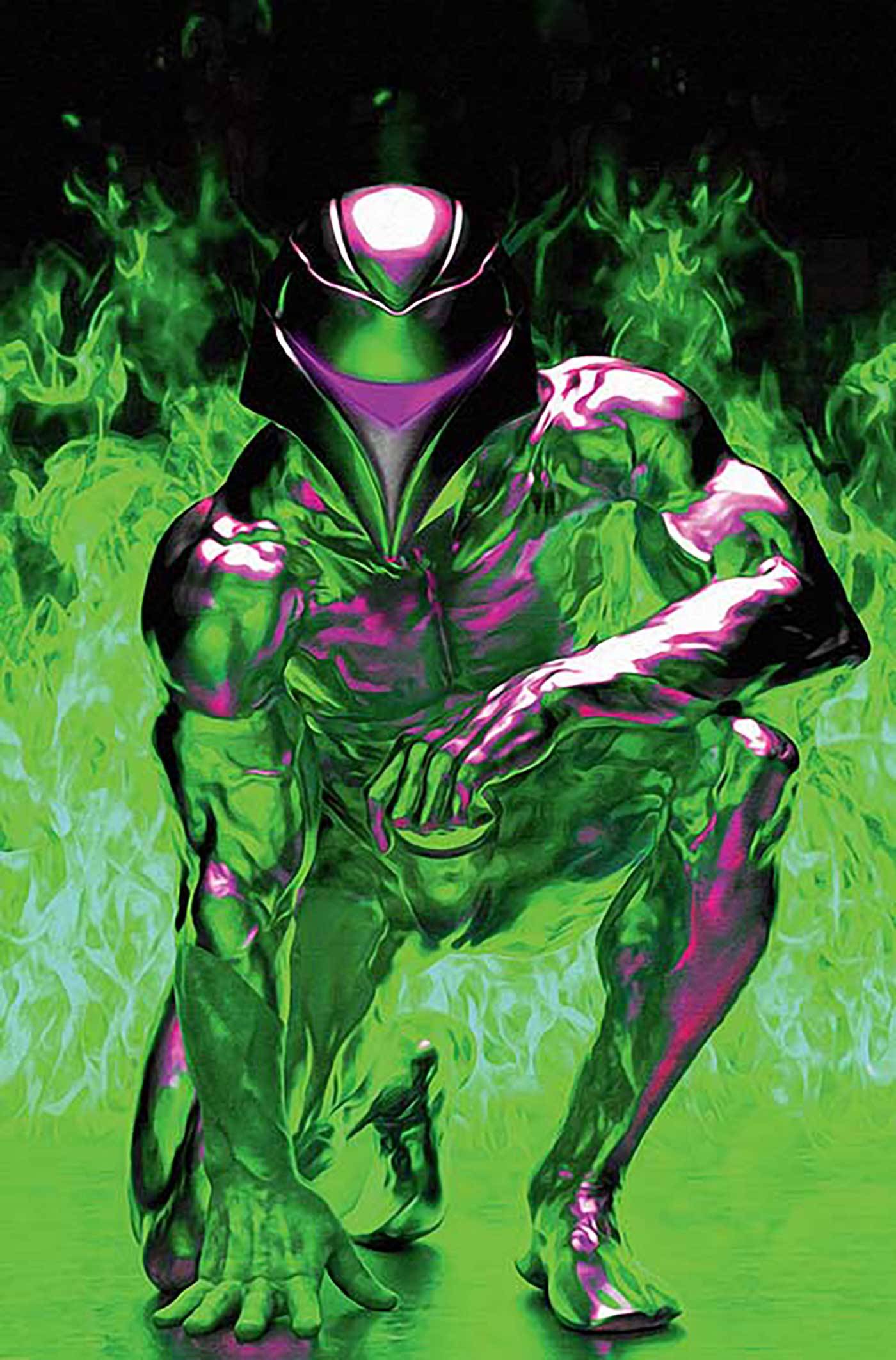 SILVERHAWKS #1 CVR ZT 1:10 FOC SPEARS GREEN VIRGIN