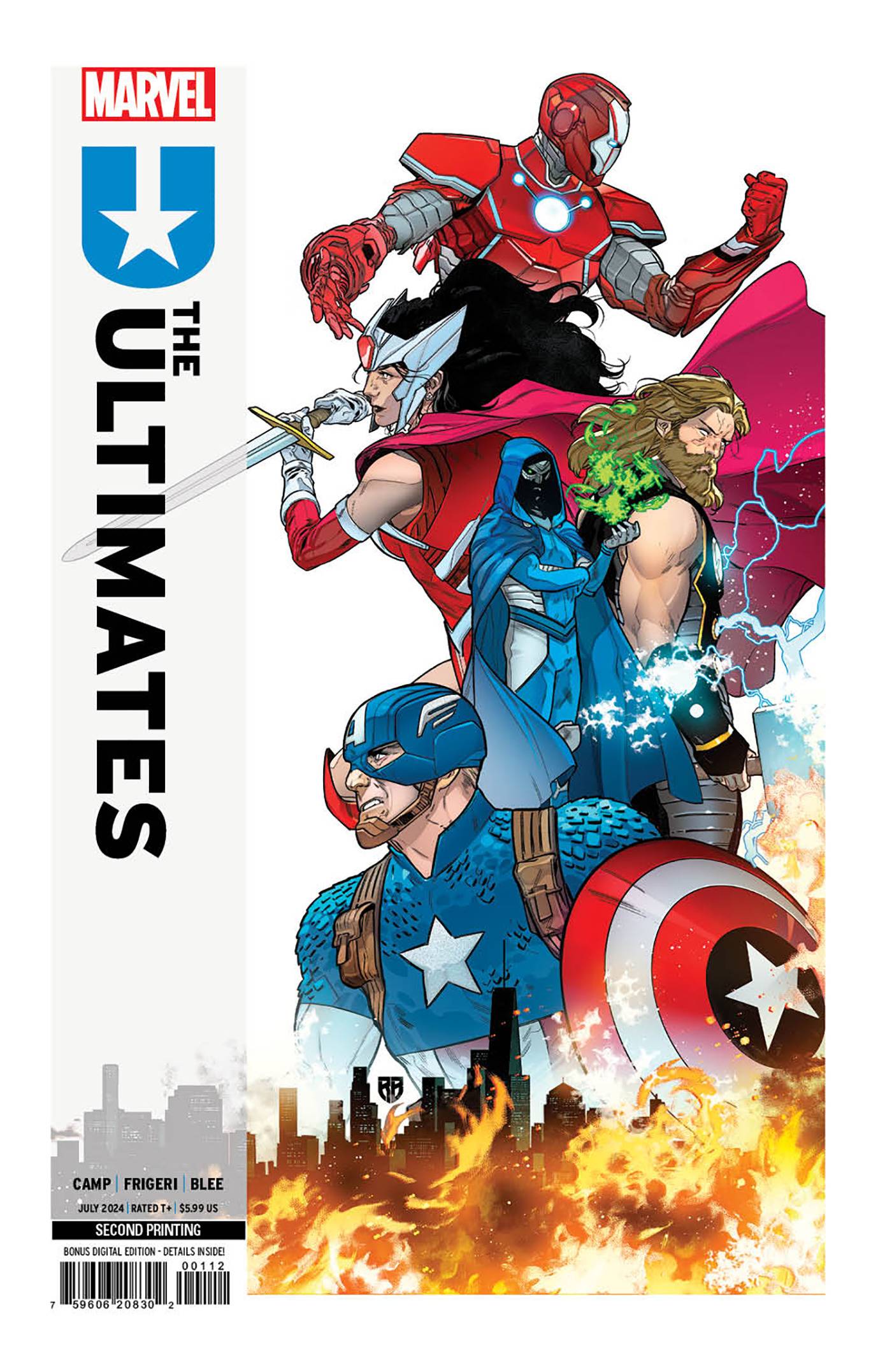 ULTIMATES #1 2ND PTG SILVA VARIANT