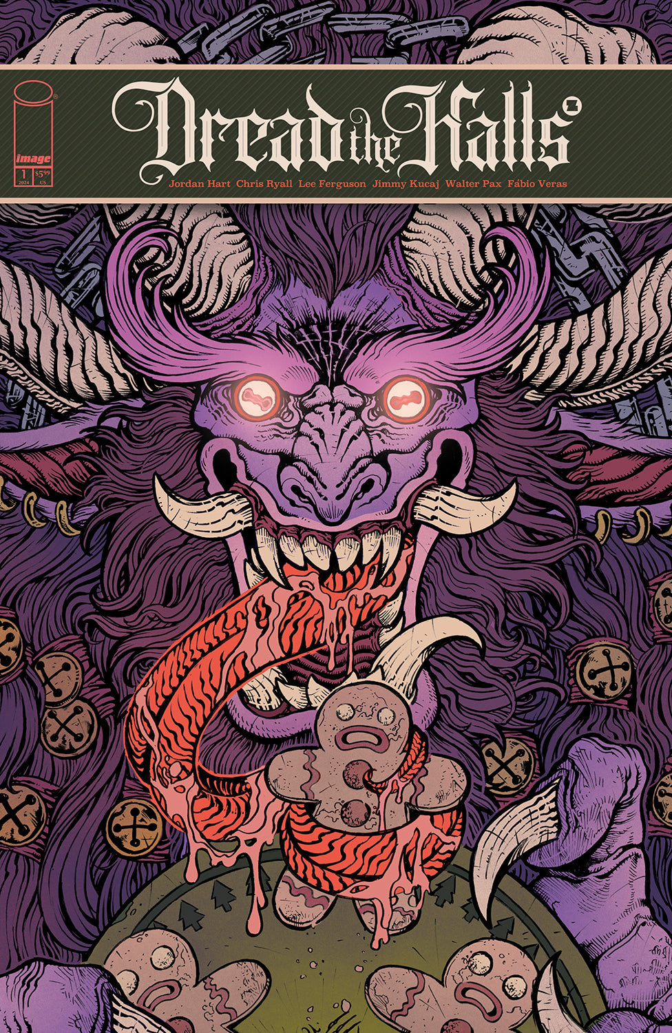 DREAD THE HALLS (ONE SHOT) CVR A MARIA WOLF