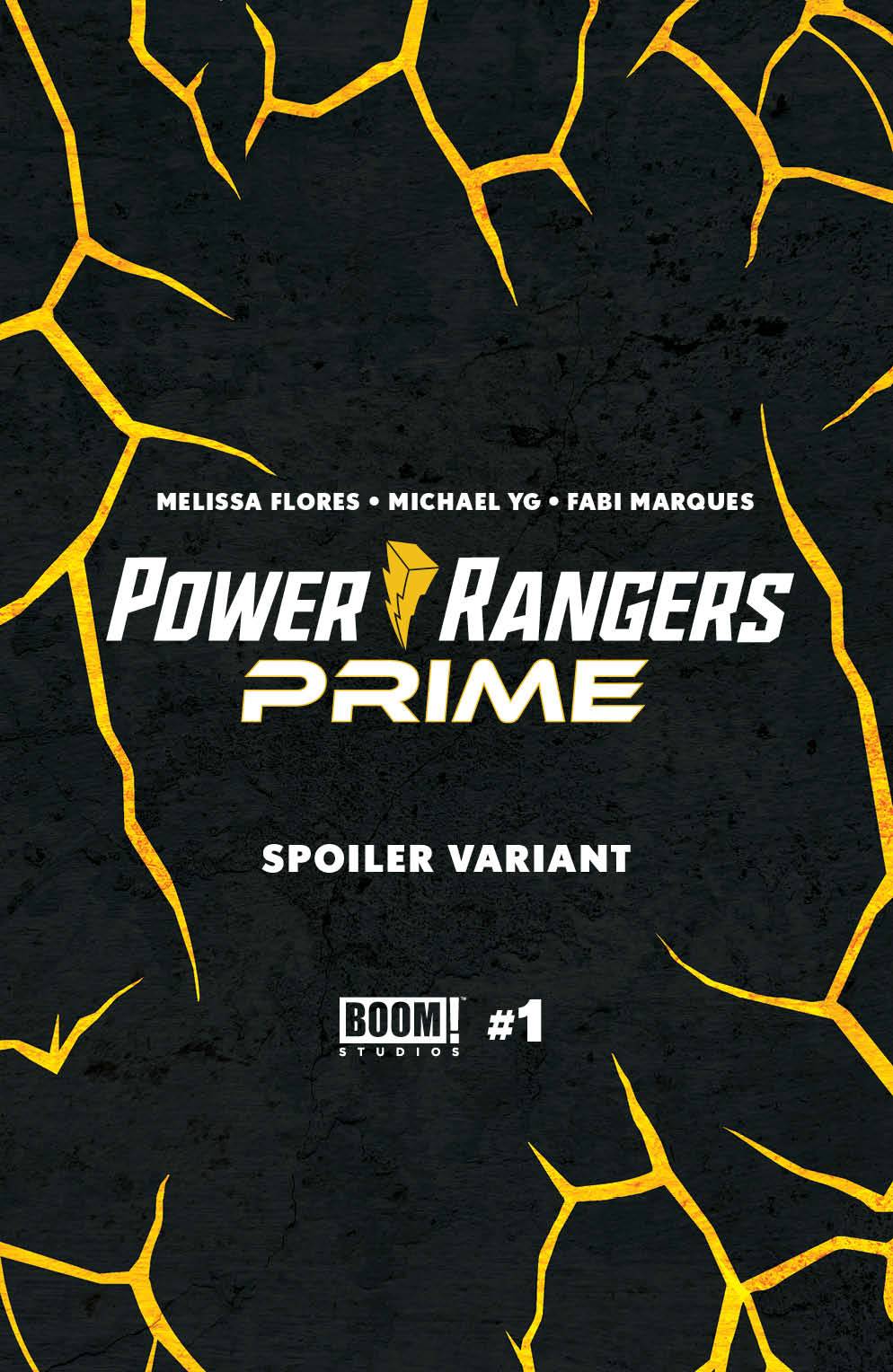 POWER RANGERS PRIME #1 CVR C SPOILER VARIANT LEE